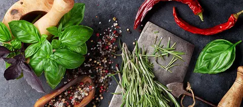 Table Full of Spices