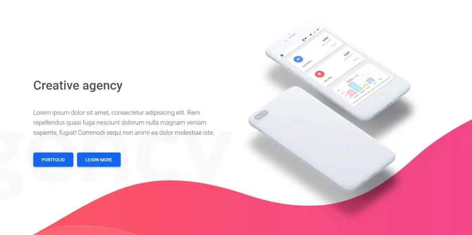 Bootstrap 5 Industries Agency Design Block
