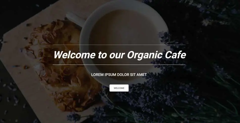 Bootstrap 5 Industries Cafe Design Block